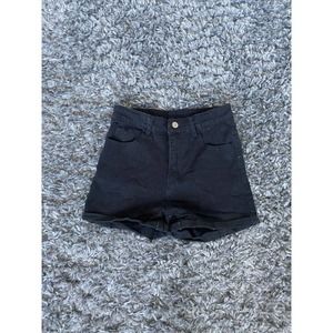 SHEIN Black Jeans Shorts